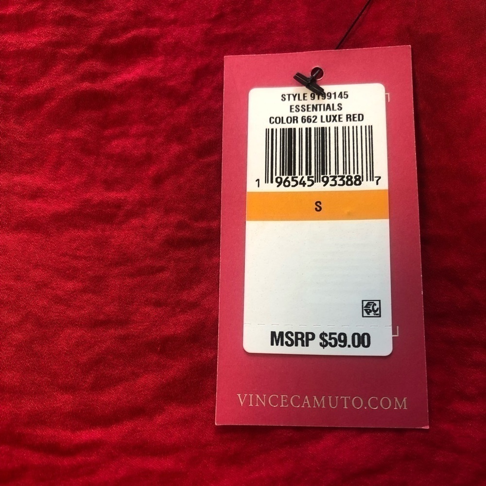 NWT Vince Camuto Small Shell top - Picture 5 of 8
